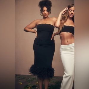 House of CB Fionula Black Dress